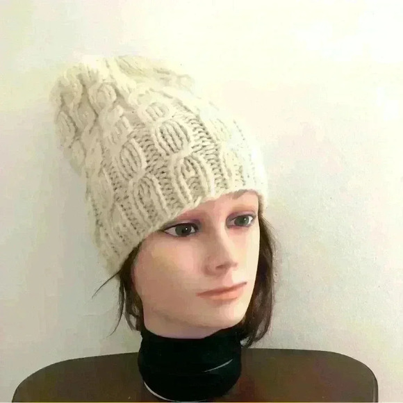 Handmade Pure Wool  Hat - Picture 1 of 7